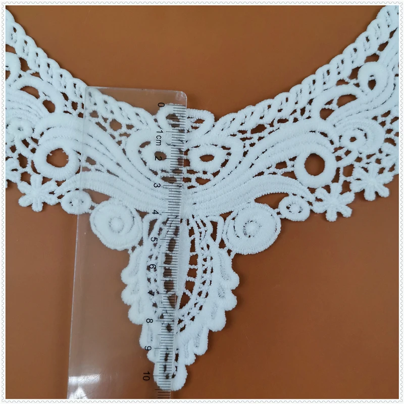 Polyester V-neck embroidery Water-soluble Lace Car sewing craft DIY clothing accessories | Дом и сад