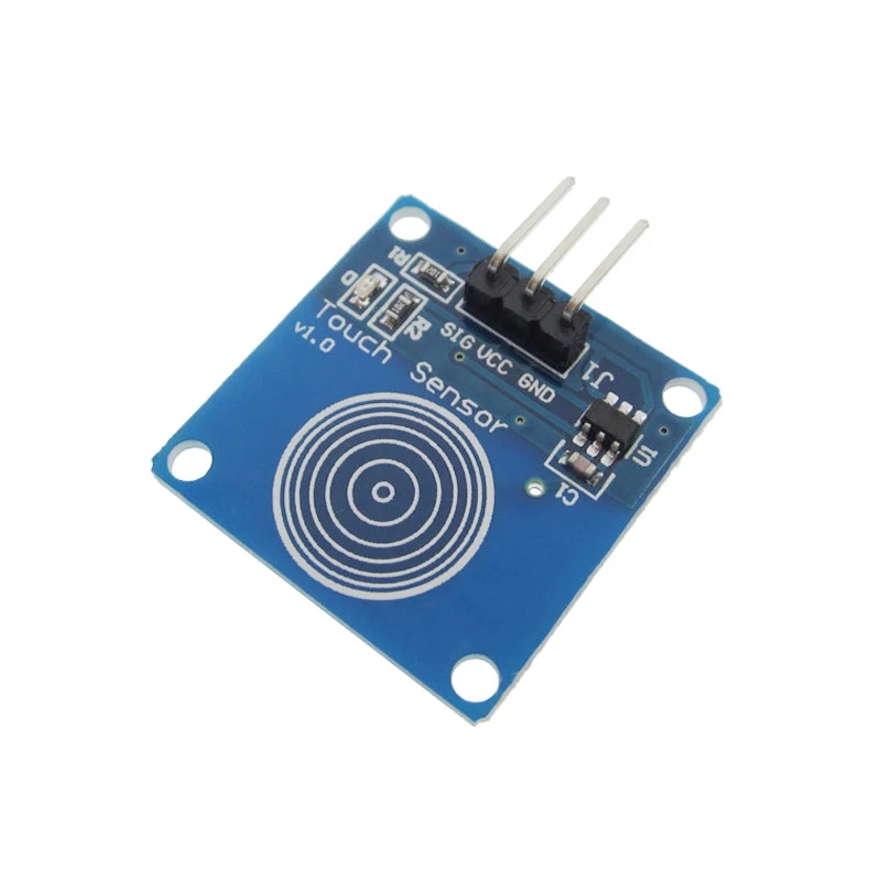 

Digital Sensor TTP223B Module Capacitive Touch Switch blue touch modules