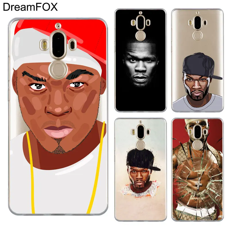 DREAMFOX M365 50 Cent Мягкий силиконовый чехол из ТПУ для huawei mate Nova 2 9 10 20 30 Lite Pro Plus |
