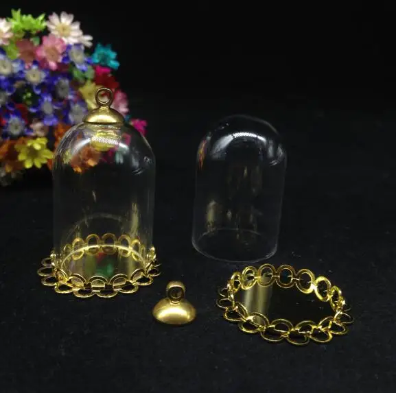 20 компл./лот 30*20 прозрачная фотобумага с двойной кружевной крышкой стеклянная