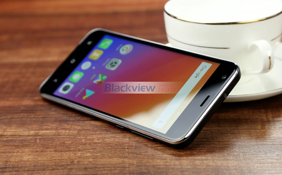 Blackview A7 мобильный телефон Android 7,0 MTK6580A четырехъядерный 5," 1 ГБ 8 ГБ 3 камеры 3g WCDMA 2800 мАч Dual SIM смартфон