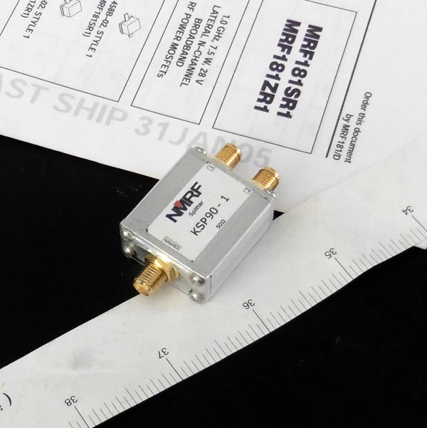 Новый 1 шт. 60 ~ 75 МГц 90-градусный сплиттер квадратная муфта 3dB мост RF коаксиальный SMA