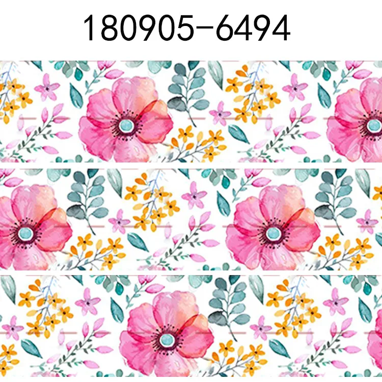 10 ярдов разные размеры корсажная лента с рисунком свежих мелких цветов|Ленты для