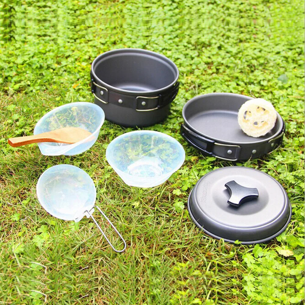 Новая посуда для кемпинга на открытом воздухе пешего туризма миска пикника