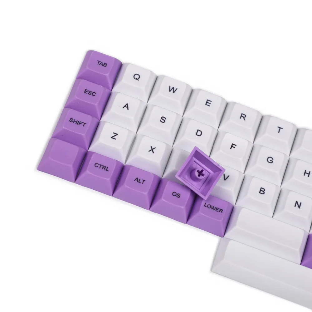 YMDK Dye Sub 1,4 мм PBT DSA Keycap для MX переключатели клавиатуры планка AMJ40 Niu40