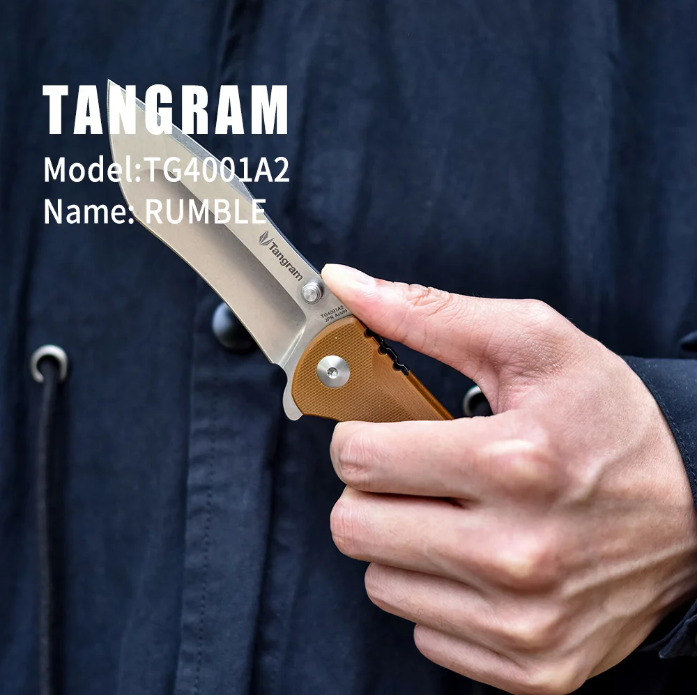 TANGRAM джунгли нож нож TG4001A2 Открытый походный нож OEM портативный складной нож специальный два открывалка качество Топ