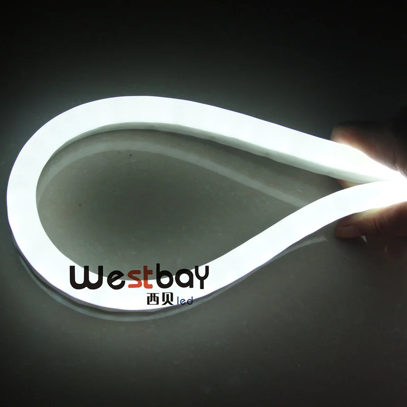 Мини 24V LED неоновый гибкий красный синий зеленый желтый оранжевый розовый белый