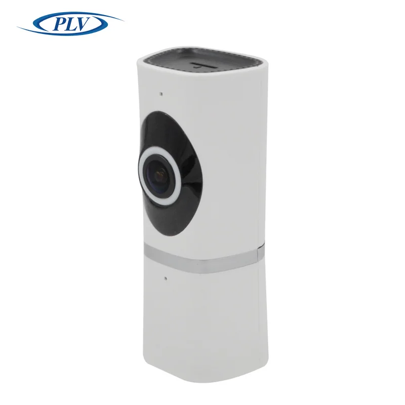 PLV HD 720P Беспроводной IP Камера 360 градусов панорамный FishEye Ночное видение мини