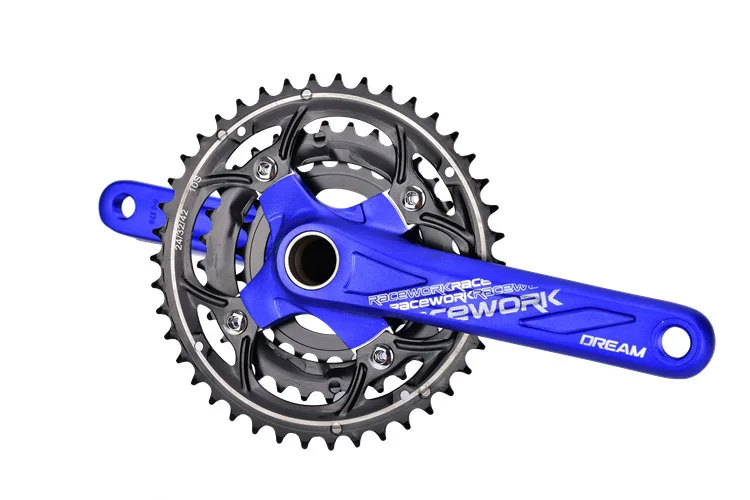 Mtb велосипедная педаль RACEWORK 22-32-44T на CNC 104 BCD велосипедная ручка 170 мм для 27/30 велосипедных скоростных частей