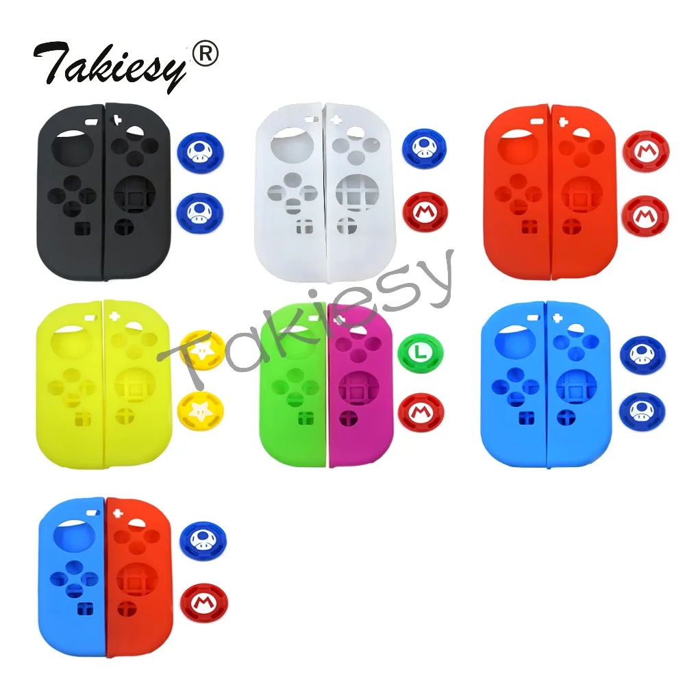 Мягкий силиконовый защитный чехол nitendo switch для джойстика Nintendo Switch Joy Con