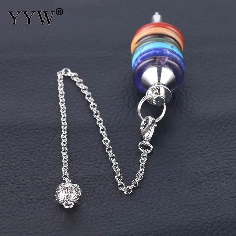 Подвеска в виде цветных подвесок 2019 натуральный камень подвеска колес жизни