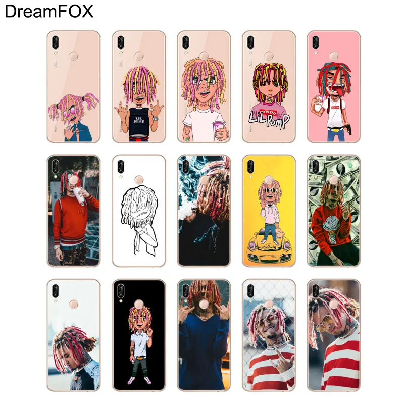 DREAMFOX M523 Lil Pump Soft TPU Silicone Case Cover For Huawei Honor 6A 6C 7X 9 10 P20 P30 Lite Pro P Smart 2019 |