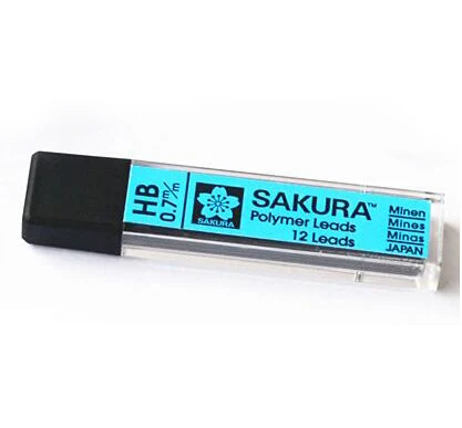 07mm refill Зебра 0,3/0,5/0,7/0,9 мм Профессиональный рисунок графитовый автоматический механический карандаш для написания бизнес планирования школьные принадлежности канцелярские товары - Цвет: 07mm refill
