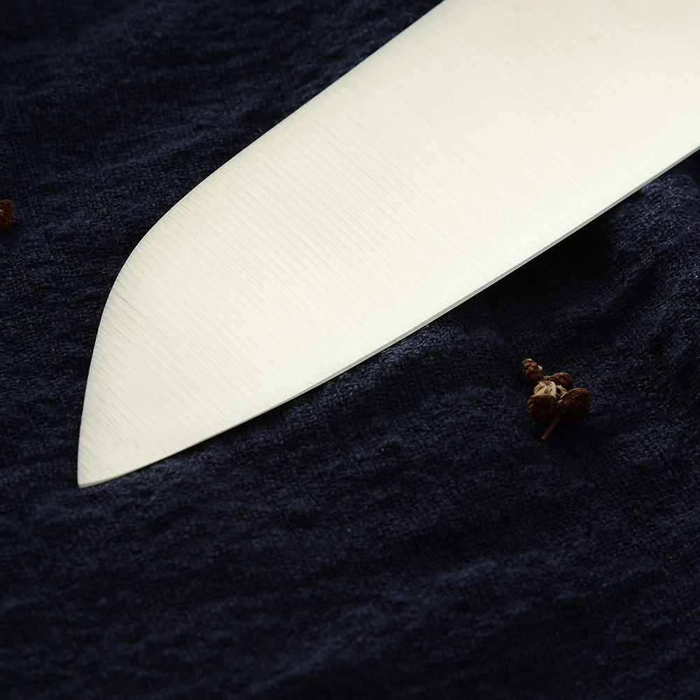 Дамаск 6 5 дюймов Santoku кухонный нож японский 3Cr13 нержавеющая сталь шеф повара ножи