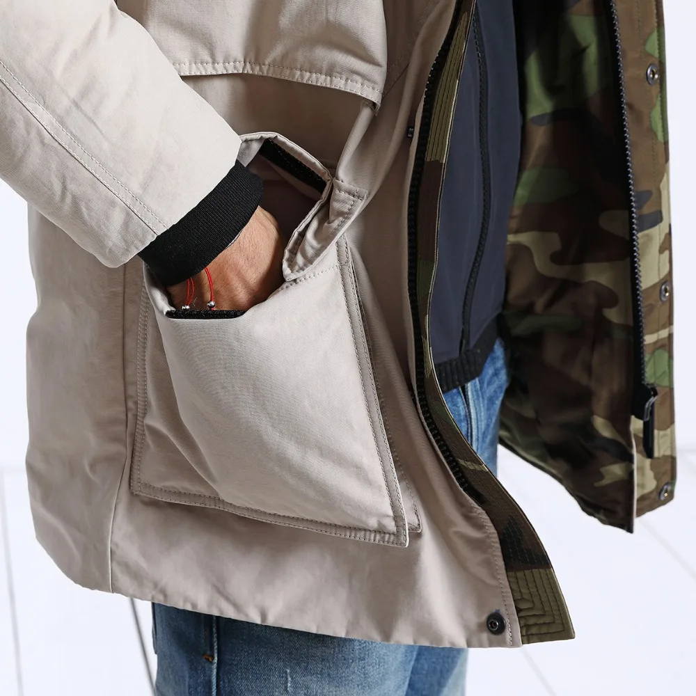 SIMWOOD Пуховики на белом утином пуху Для мужчин зимние теплые Hooded Puffer Мода