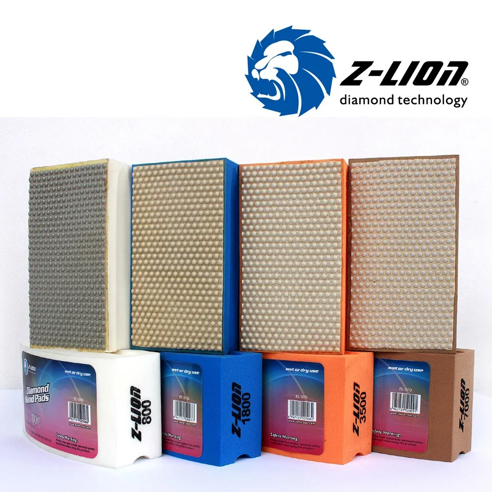 Z-LION 8 шт./компл. шлифовальные диски для стеклянной бутылки бриллиантовые ручные