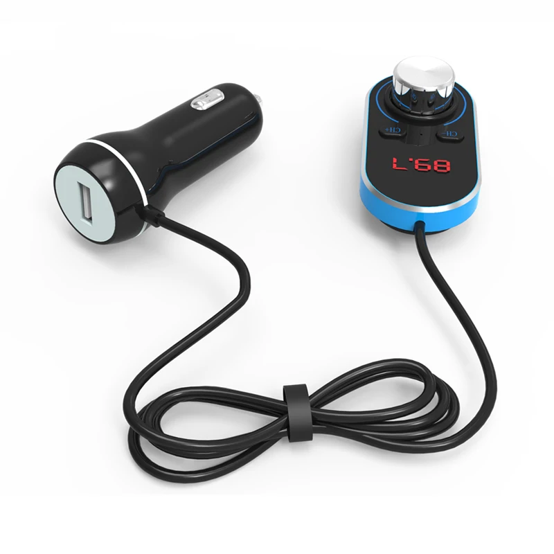 YASOKRO FM передатчик модулятор Автомобильный MP3 плеер Bluetooth Hands Free автомобильный