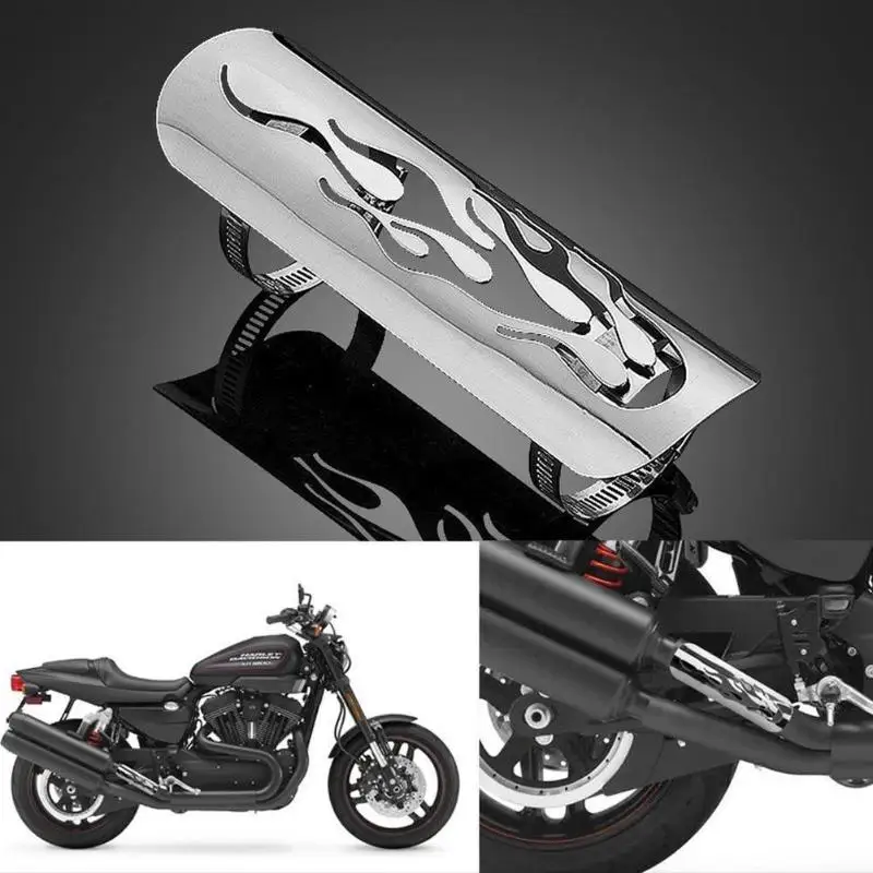 Универсальные Трициклические мотоциклетные хромированные выхлопные трубы