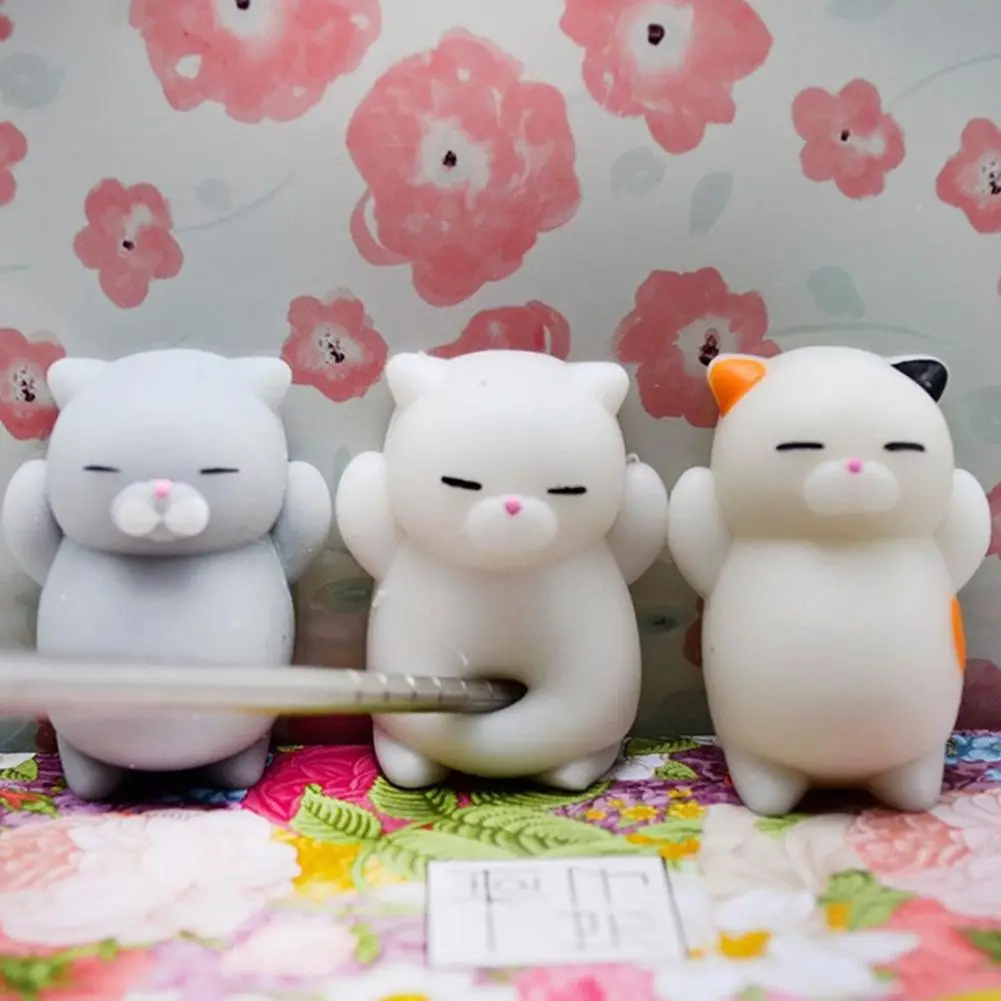 20 шт. мини сжимаемая игрушка мочи мягкая для снятия стресса Kawaii животные