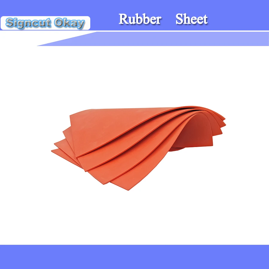 Красный лазерный резиновый лист для лазерной гравировки 1 шт. A4 2 3 мм изготовления