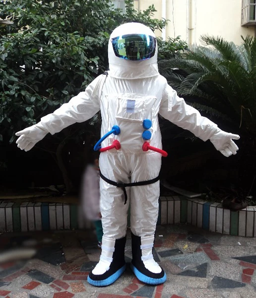 

Hot Sale ! High Quality Space suit mascot costume Astronaut mascot costume with Backpack with LOGO glove,shoesFree Shipping