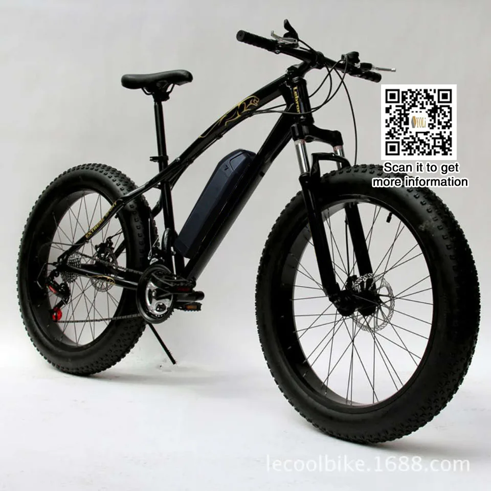 26 дюймовый фэтбайк 21 скоростной горный EBike дорожный электрический велосипед 36В