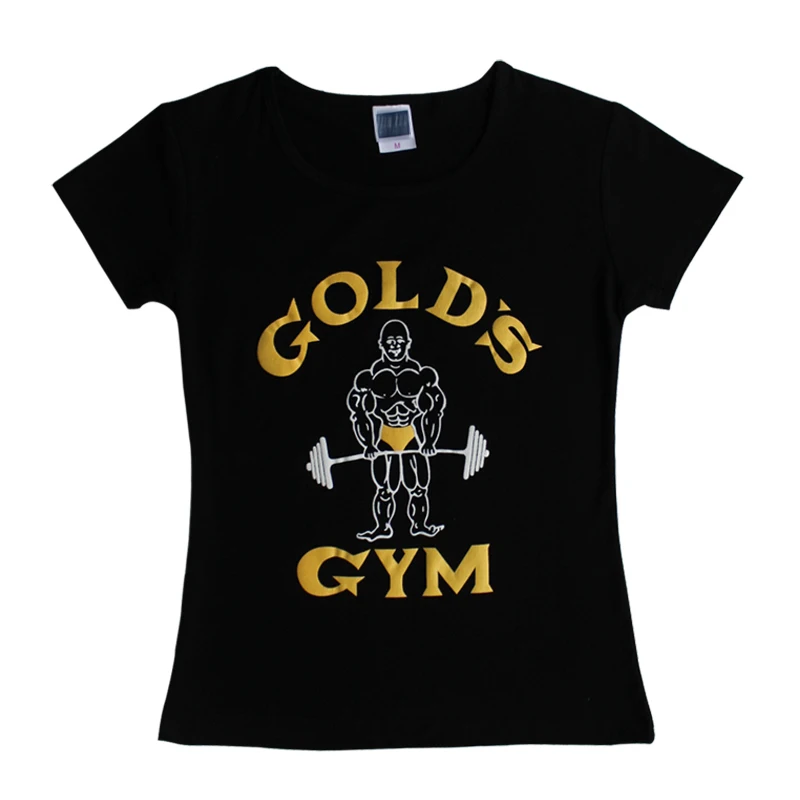 Women Summer Style Fitness Bodybuilding Tops Golds Gym Tee Short Feminino Ladies Sport Running T Shirt Camisetas Female Clothes | Женская