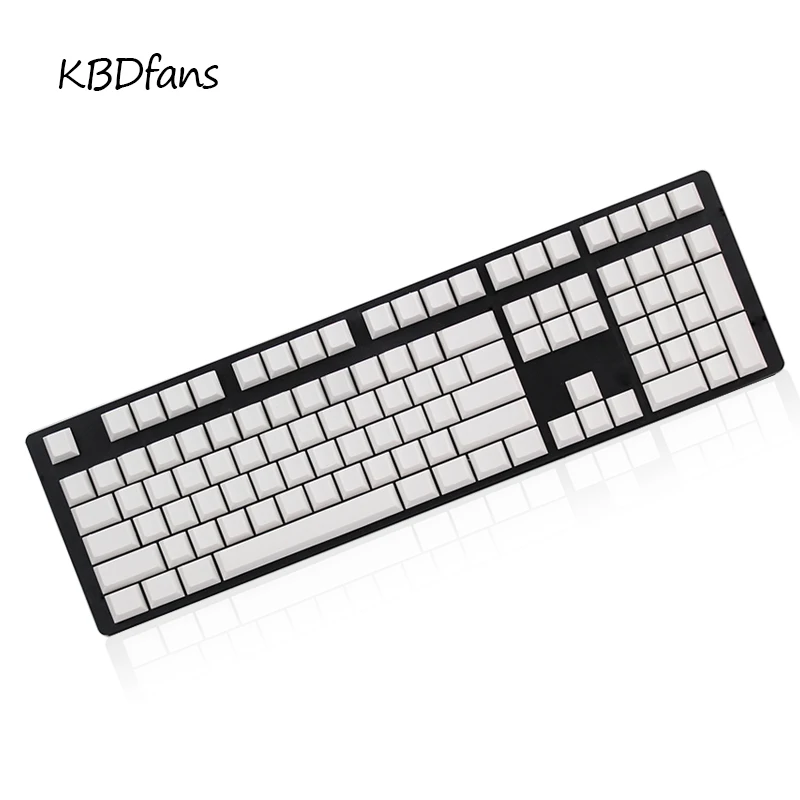 Kbdfans пустой PBT Keycap серый вишневый профиль для Cherry MX переключатели механическая