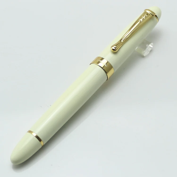 Jinhao X450 авторучка 18KGP перо с широким основанием красный бордовый рисунок тумана 22