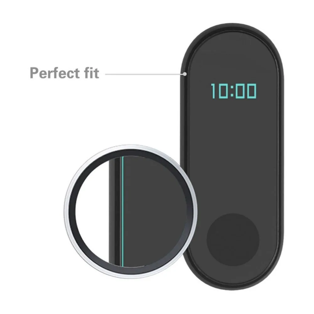 2 шт Защитная пленка для Xiaomi Mi Band ультратонкая экрана Miband смарт-браслет браслета |