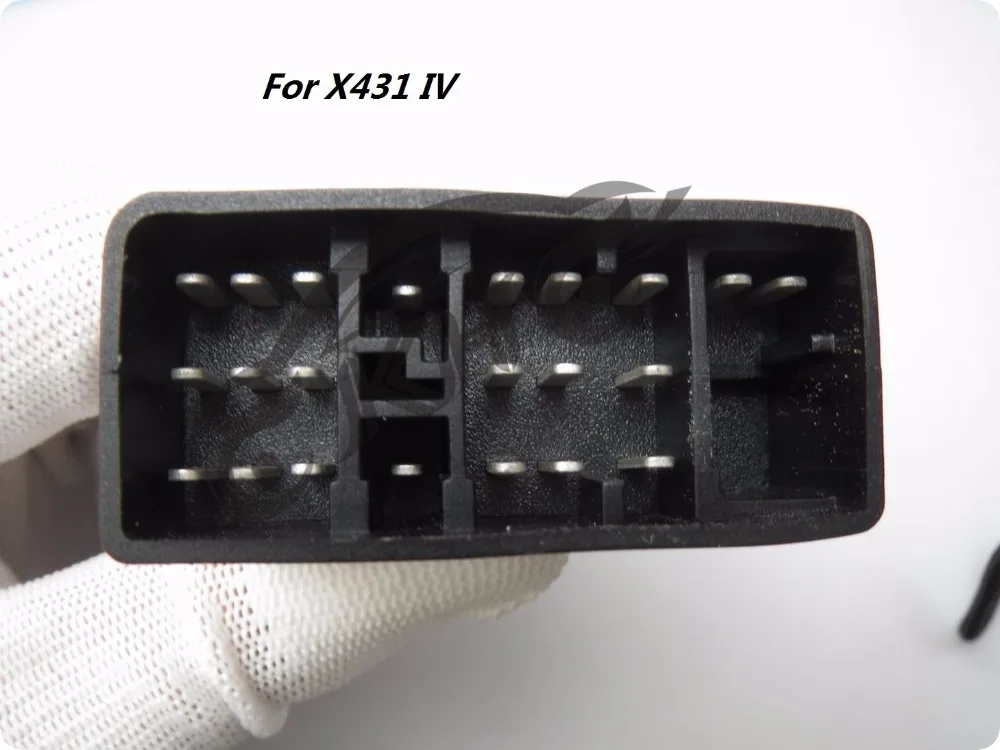 For LAUNCH X431 IV for Toyota -22 Pins OBDII Adaptor Fourth 22 OBD-II Connector OBD II Connecter OBD2 Adapter