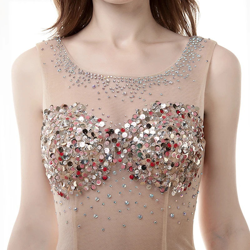 Forevergracedress Сексуальная Бингбинг платье для выпускного вечера Великолепная Sheer