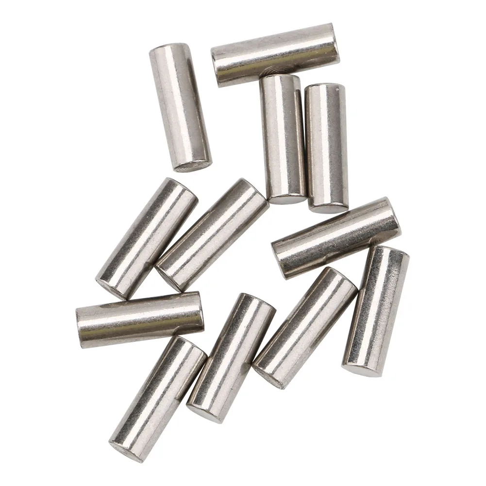 12pcs Electric Guitar Humbucker Pickup Metal Pole Slug Unmagnetized Rods 18mm/15mm Length 5mm Diameter | Спорт и развлечения