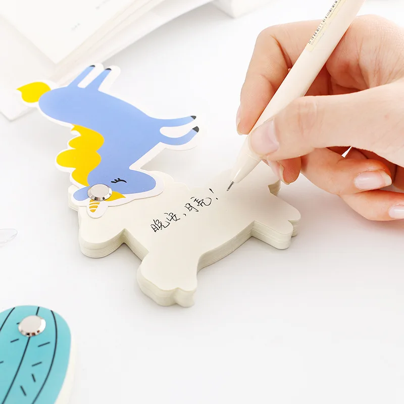 Стационарный Gudetama мультфильм Кактус Липкие заметки написать сообщение студент для творческого дизайна