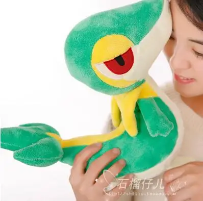 Пикачу ошавотт Snivy Tepig 28 см плюшевые мягкие игрушки куклы 11 дюймов - Цвет: B