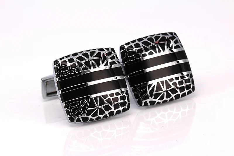 C-MAN Luxury French Brand Cufflinks for mens Jewelry Hot Sale Spider web Designer Fashion Cuff Links Wedding | Украшения и