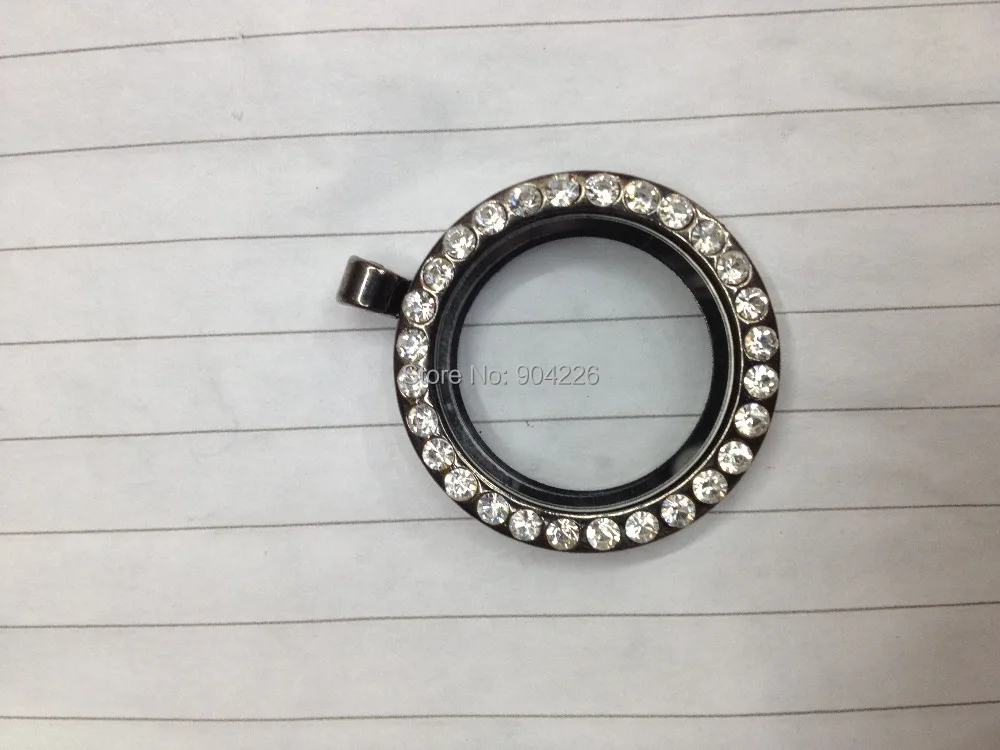 

10 lockets/lot gift magnetic floating locket &round shape floating charm lockets fashion jewelry