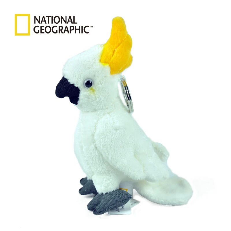Плюшевые игрушки в виде зверей "National Geographic", 12 см, мягкие куклы, вечерние украшения, школьный орнамент, брелок, игрушки для детей