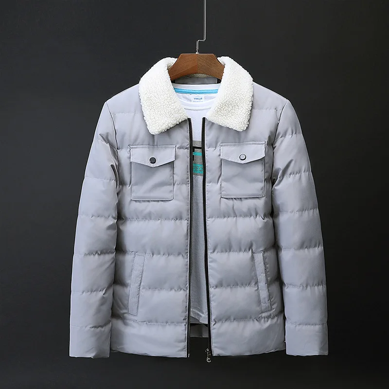 Новое поступление 2018 брендовая зимняя куртка Мужская Повседневная теплая парка