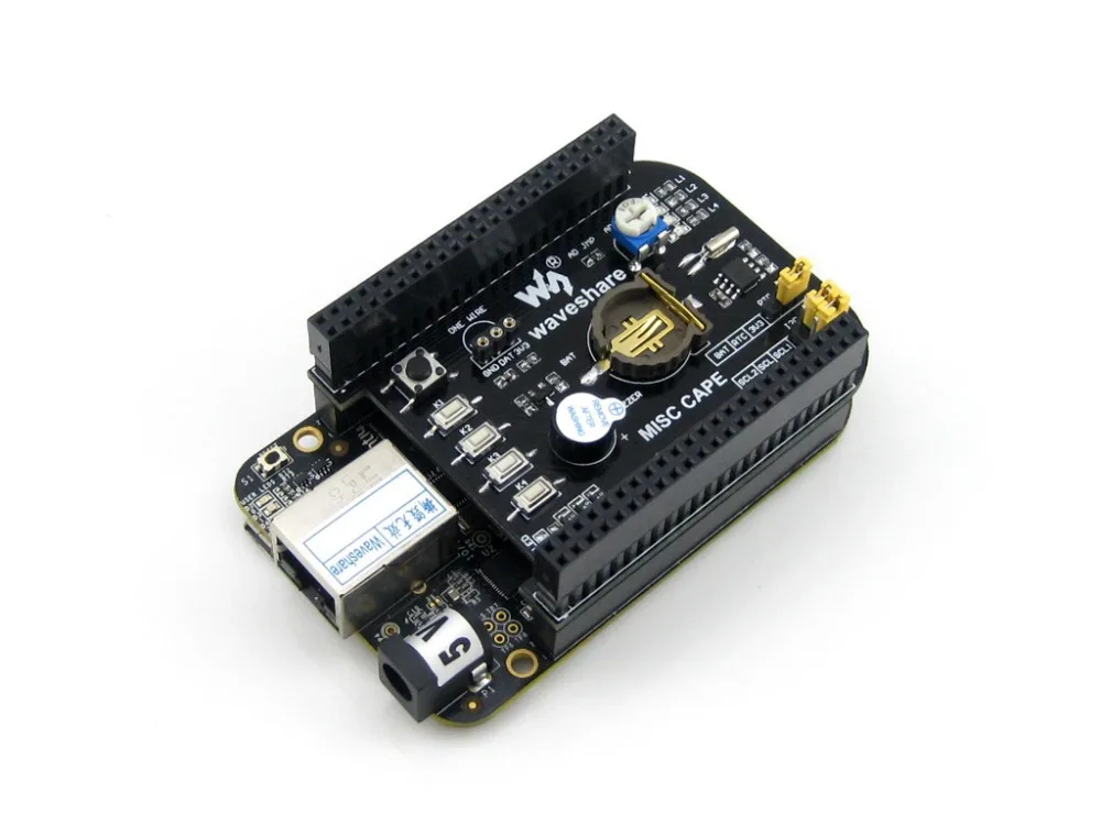 Beaglebone Black Rev C 512MB 1GHz ARM Cortex-A8 Development Kit Expansion Board Cape for Various Components and Functions | Компьютеры и