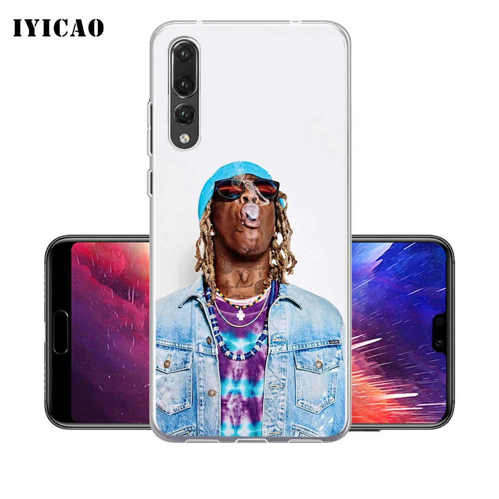 IYICAO Young Thug Рэппер Мягкий силиконовый чехол для телефона Huawei P30 P20 Pro P10 P9 P8 Lite P Smart TPU