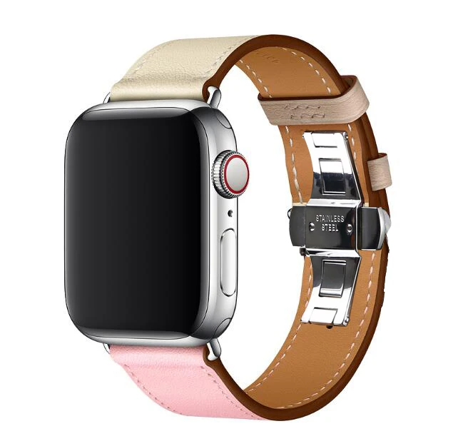 Лучшие продажи кожаные петли для наручных часов iWatch, ремешок для наручных часов Apple Watch, версии 4/3/2/1 38 мм 40 мм 42 44 мм наручные braceletseries 5