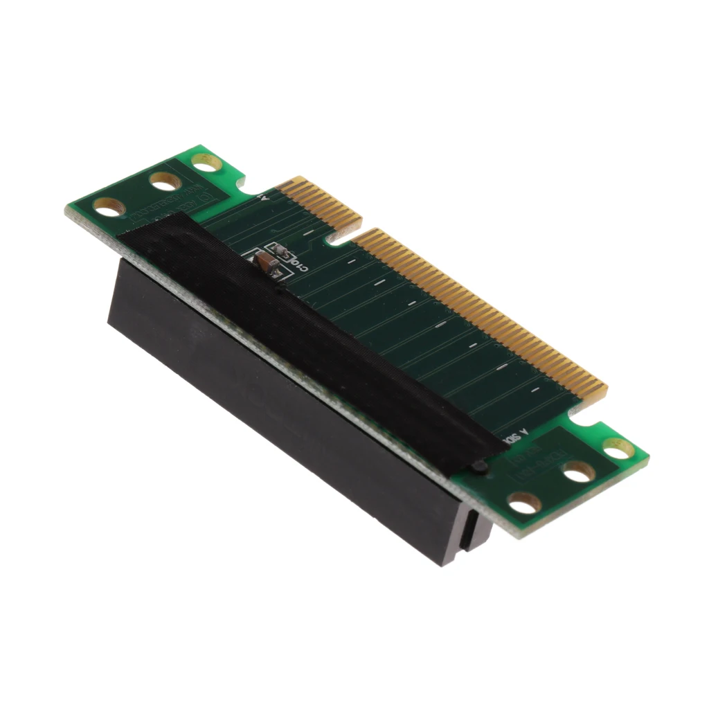 Адаптер PCI Express E 8X переходная карта под углом 90 для серверного корпуса 1U/2U|Платы