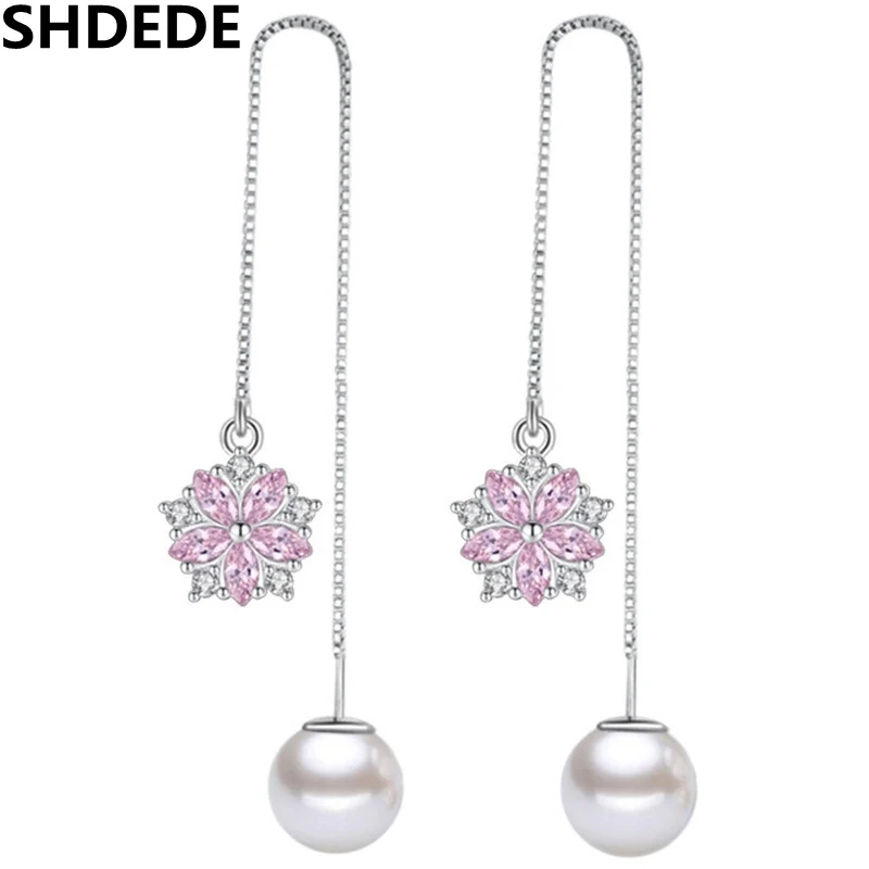 SHDEDE австрийский кристалл от Swarovski шарм браслеты для женщин Мода красочные известная марка ювелирных изделий-25067