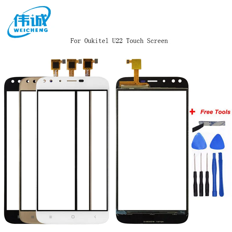 WEICHENG For Oukitel U22 LCD Display With Touch Screen Digitizer Mobile Replacement +Free Tools | Мобильные телефоны и