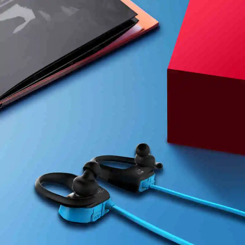 2018 Real Earphone Newsmy Q12 Original Bluetooth Earphones Wireless Headset with Sd Card Slot for sports headphone xiaomi | Электроника