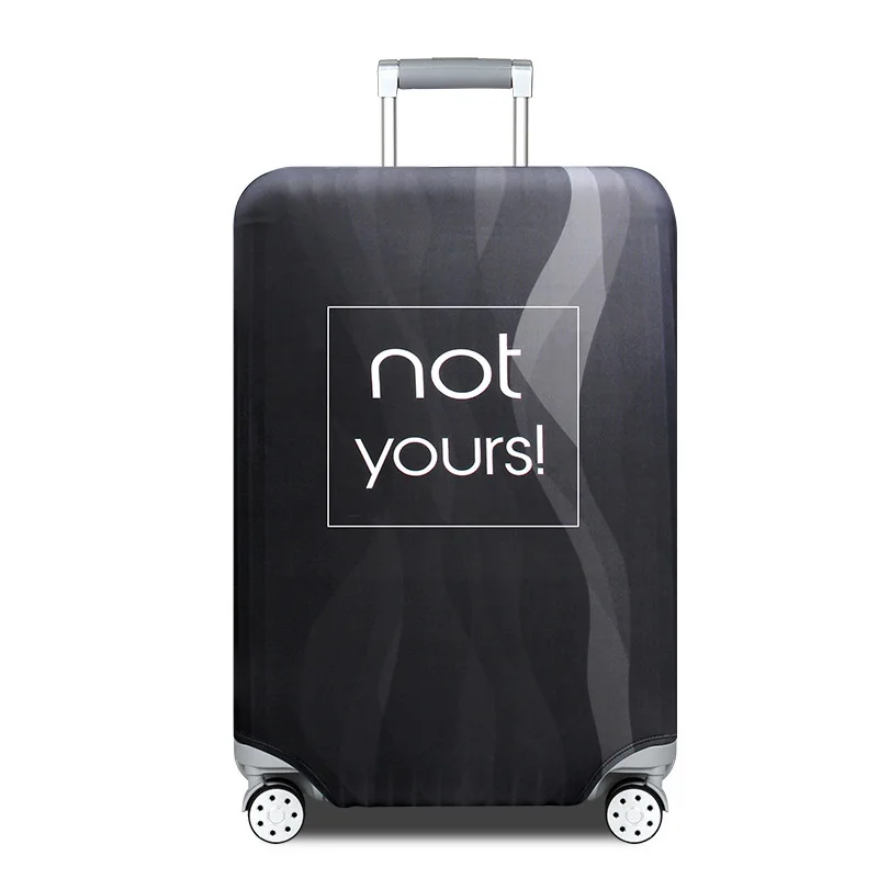 D Luggage Cover Эластичный багажный чехол, Защитные чехлы для багажа, подходит для 18-32 дюймов, костюм, чехол, аксессуары для путешествий - Цвет: D Luggage Cover