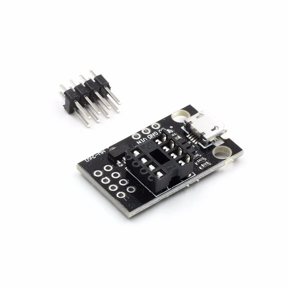 ATtiny13A/ATtiny25 /ATtiny45/ATtiny85 подключаемые к программированию электронные наборы |