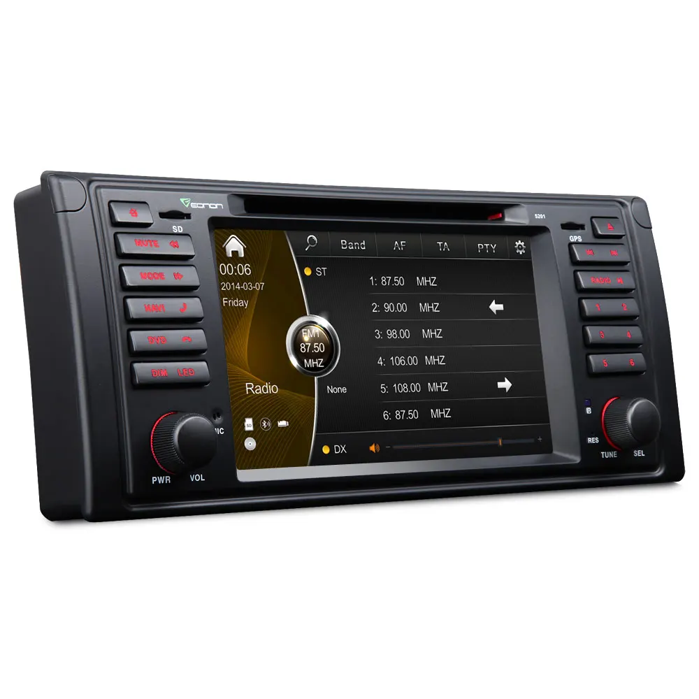 EONON D5201Z специально для BMW E391996/1997/1998/1999/2000/2001/2002/2003 7 &quotцифровой Сенсорный экран
