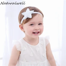 Головная повязка Naturalwell для детей с серебряными звездами